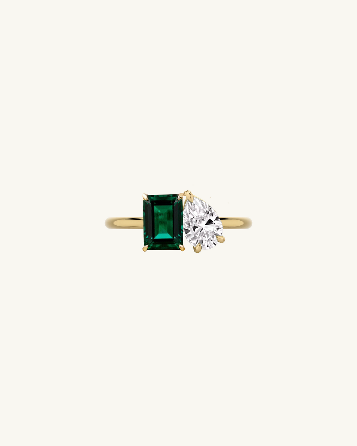 ARDEN - EMERALD TOI-ET-MOI LUXE RING