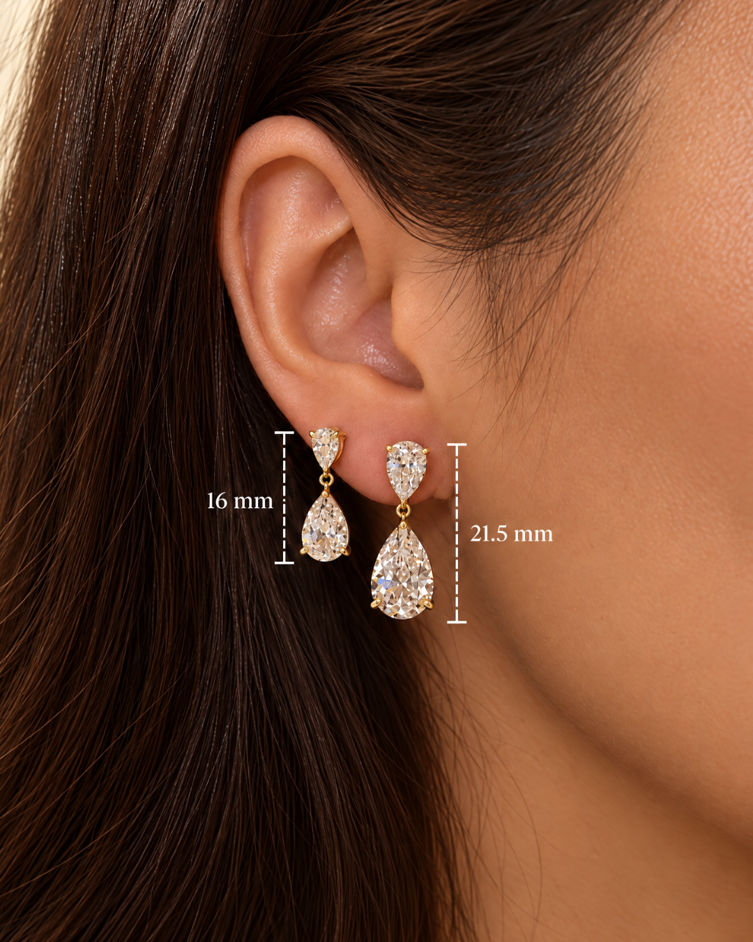 PETITE SOFIA - DANGLE LUXE EARRINGS
