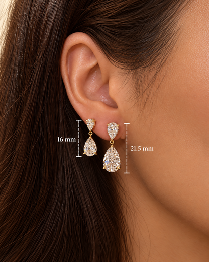 PETITE SOFIA - DANGLE LUXE EARRINGS