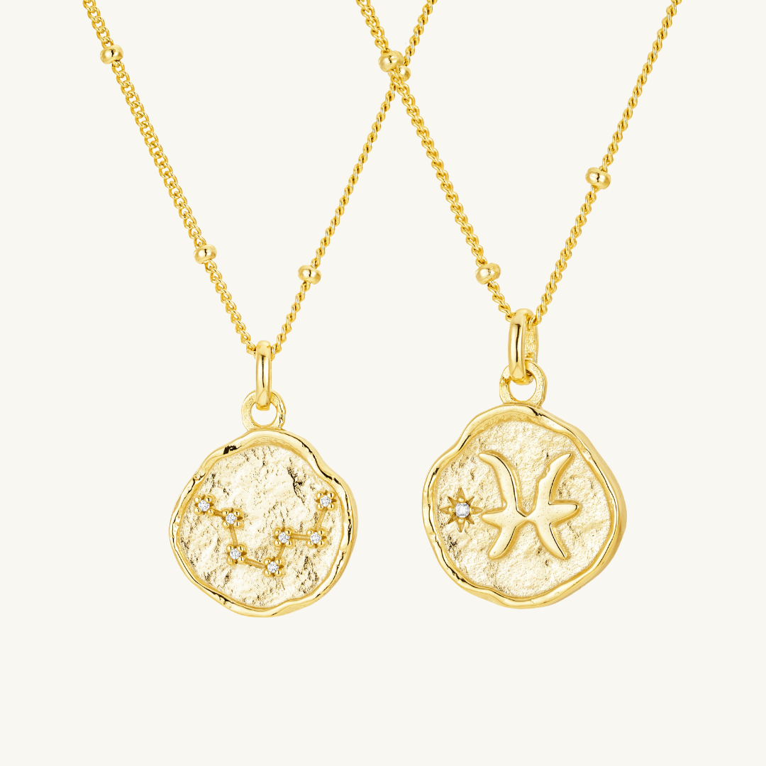 HOROSCOPE MEDALLION NECKLACE