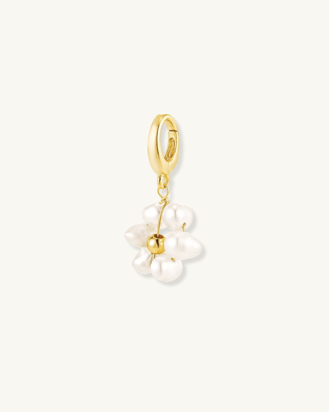 PEARL FLOWER CHARM