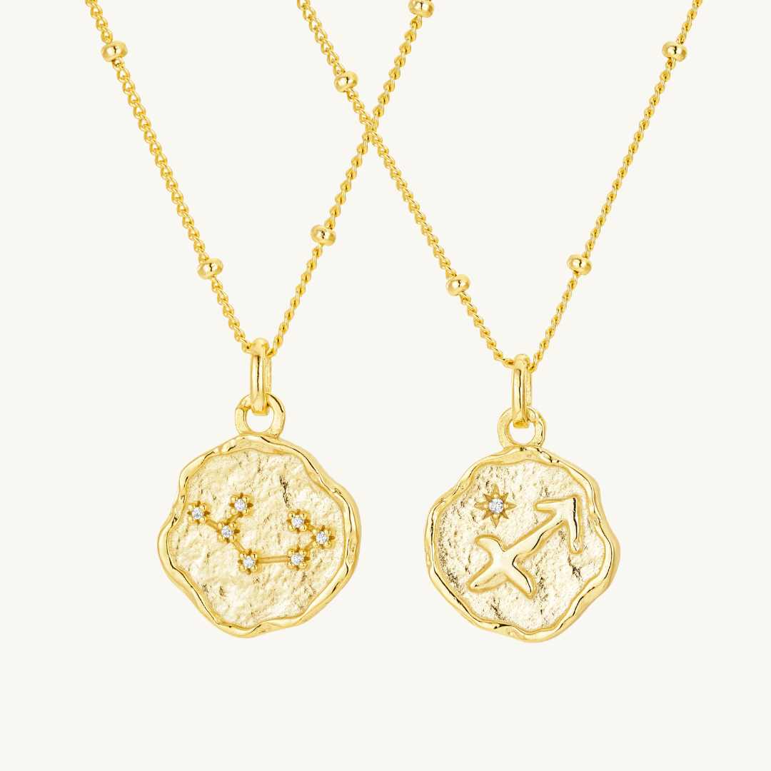 HOROSCOPE MEDALLION NECKLACE