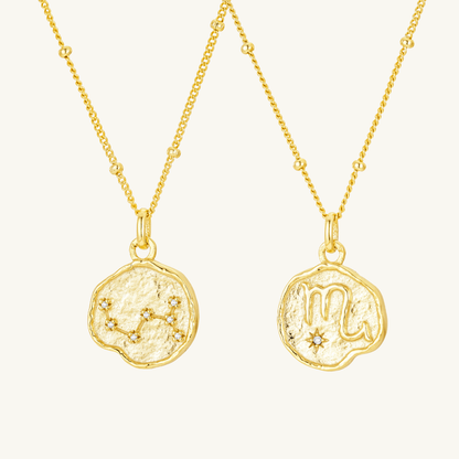 HOROSCOPE MEDALLION NECKLACE