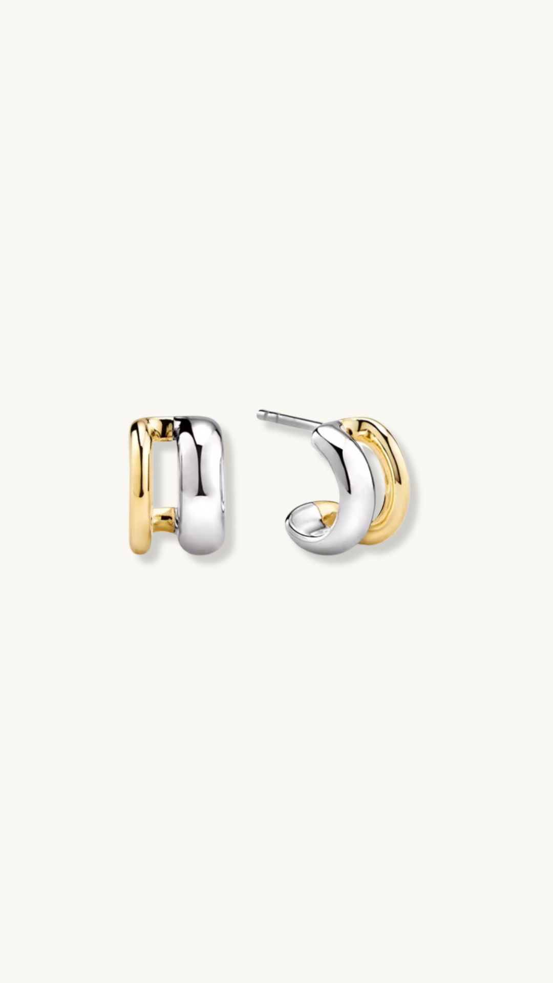 TORI TWO-TONE HUGGIE