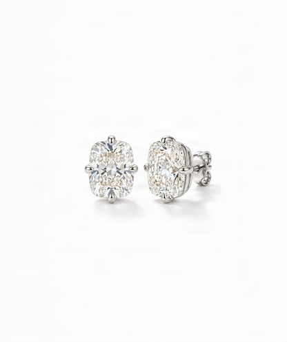 KATE - ELONGATED CUSHION LUXE STUDS