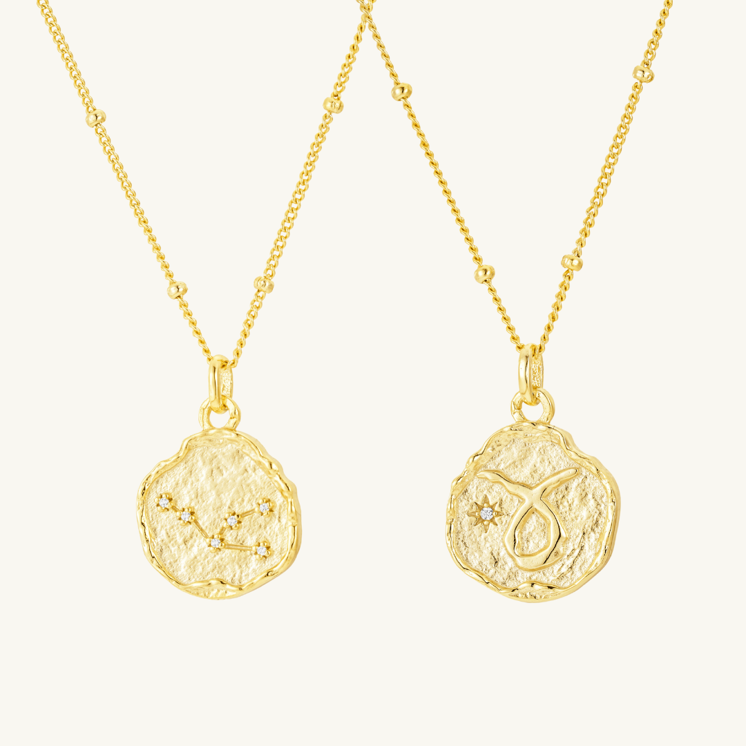 HOROSCOPE MEDALLION NECKLACE