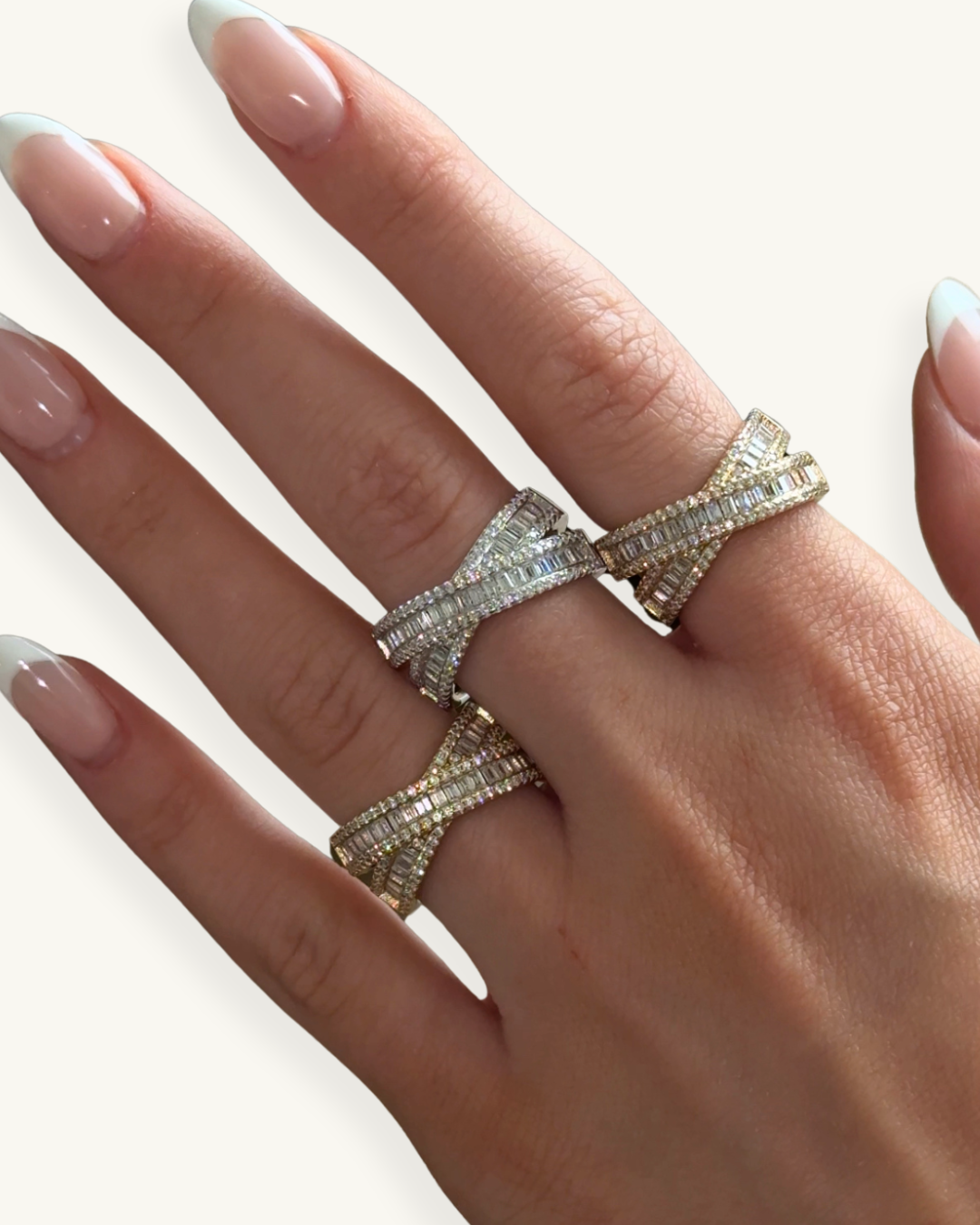 ORA - BAGUE CROISÉE LUXE