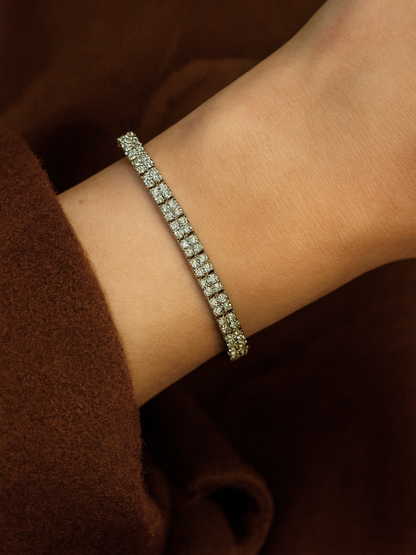 DOUBLE LUXE TENNIS BRACELET