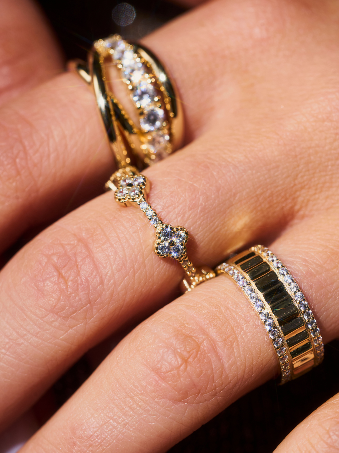 DIAMOND CLÉO RING