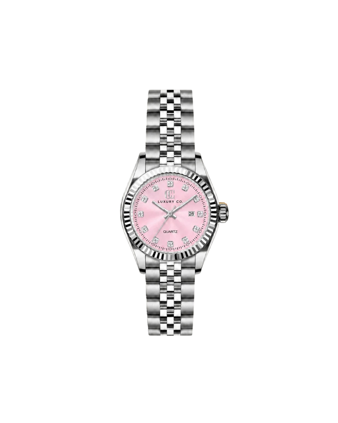 CC CLASSIC WATCH - Silver &amp; Pink - Limited Edition