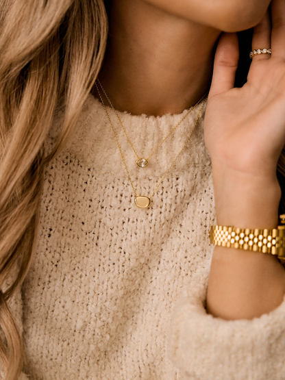 POPPY  BY THE YARD NECKLACE