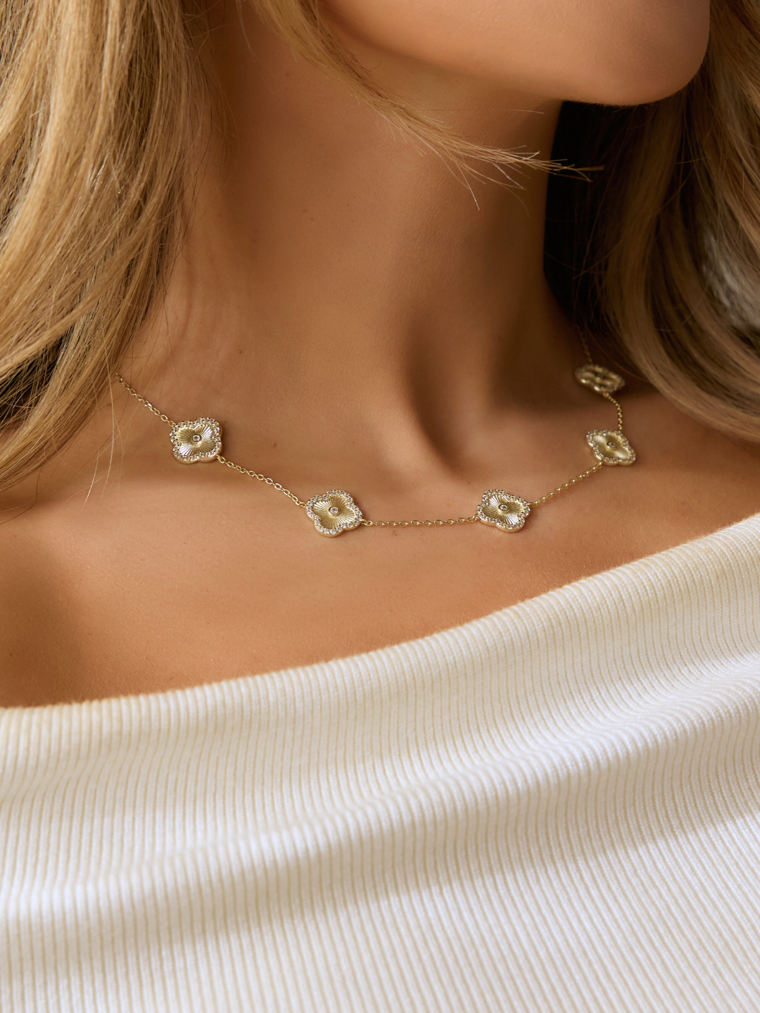 POPPY  BY THE YARD NECKLACE