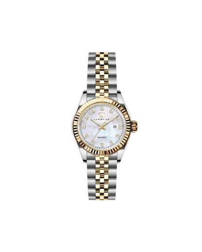 TWO-TONE &amp; MOTHER OF PEARL - CC CLASSIC WATCH