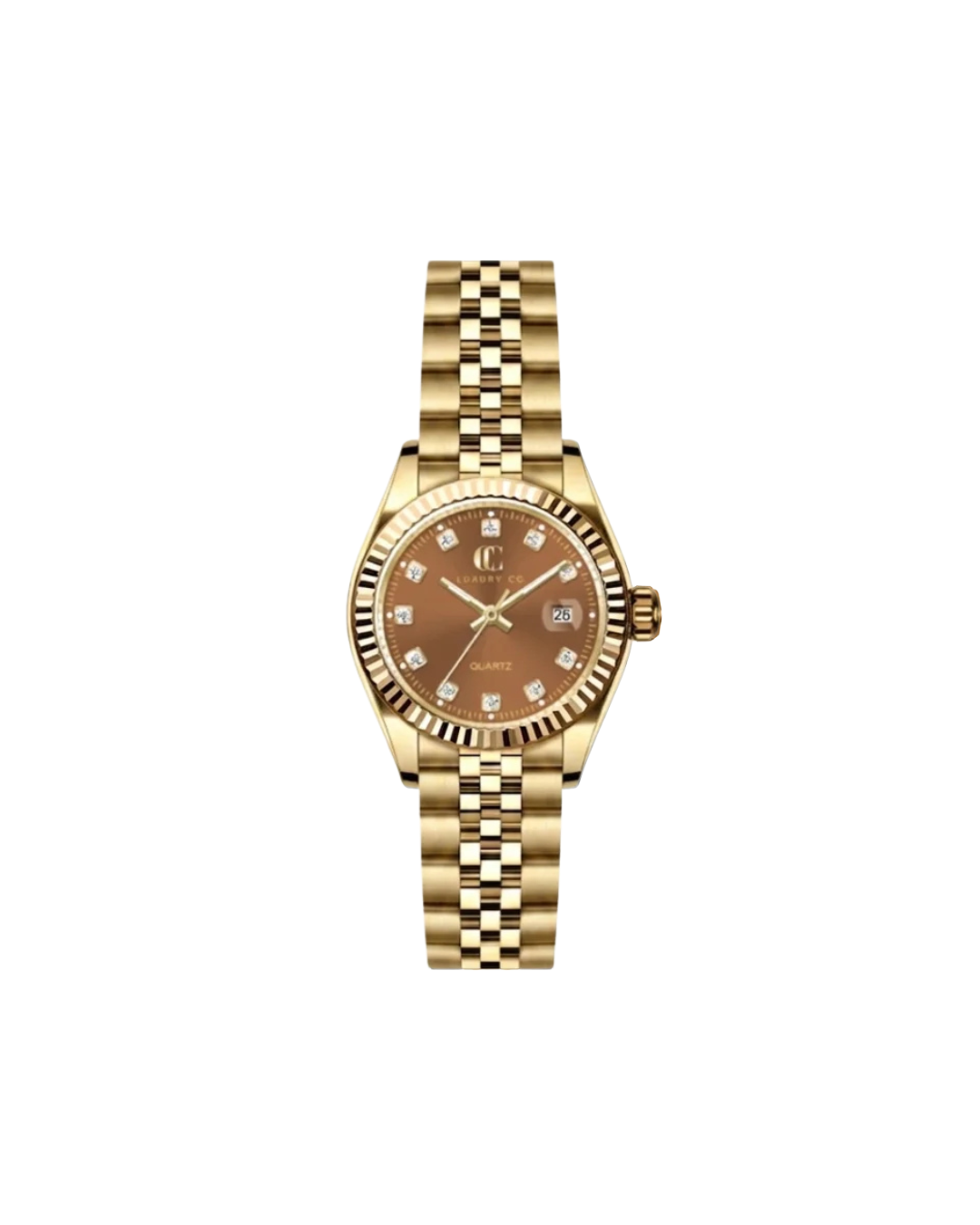 31MM GOLD &amp; BROWN - CC CLASSIC WATCH