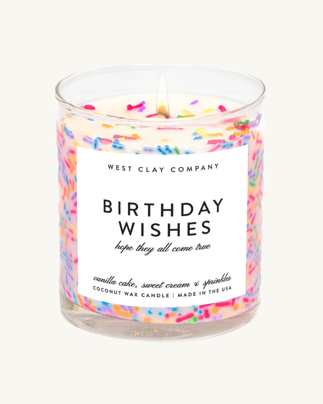 BIRTHDAY WISHES SPRINKLE CANDLE