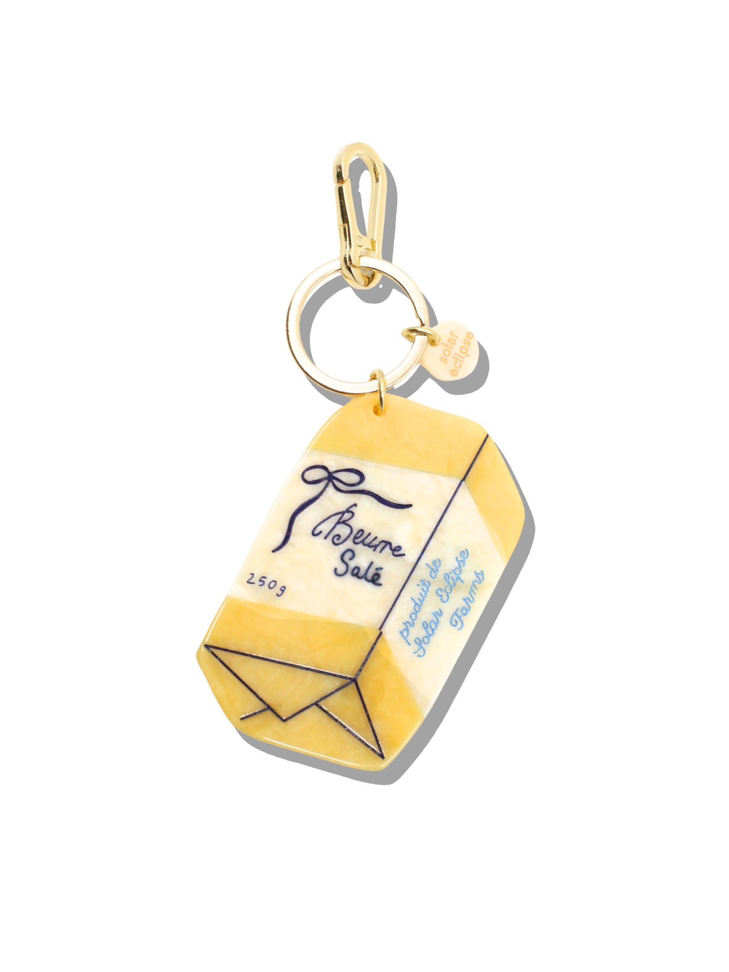 French Butter Bag Charm + Keychain