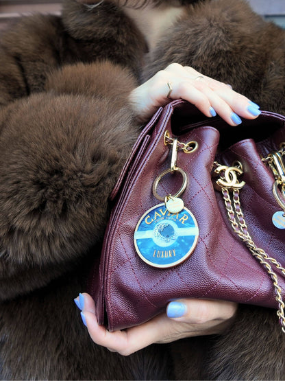 Caviar Bag Charm + Keychain
