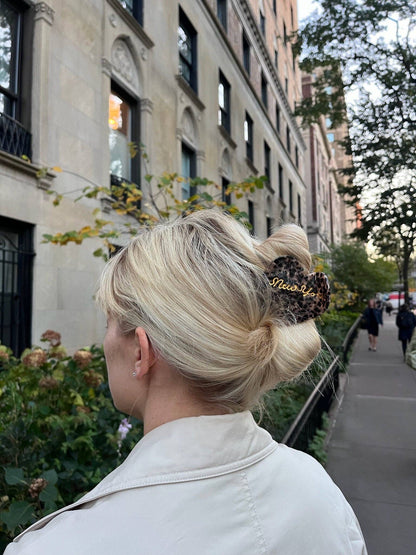 New York Heart Acetate Claw Hair Clip