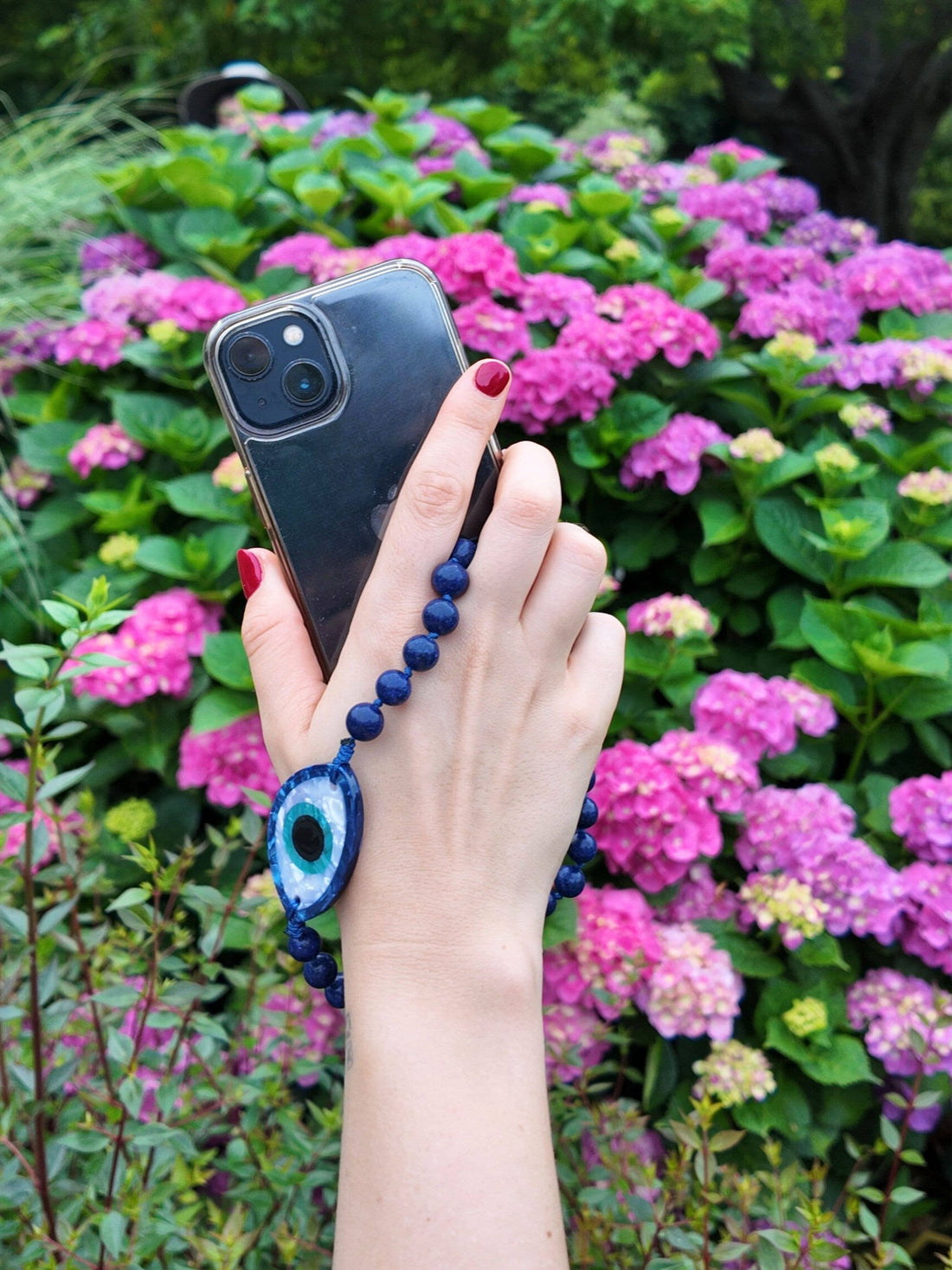 Evil Eye Bracelet Phone Chain