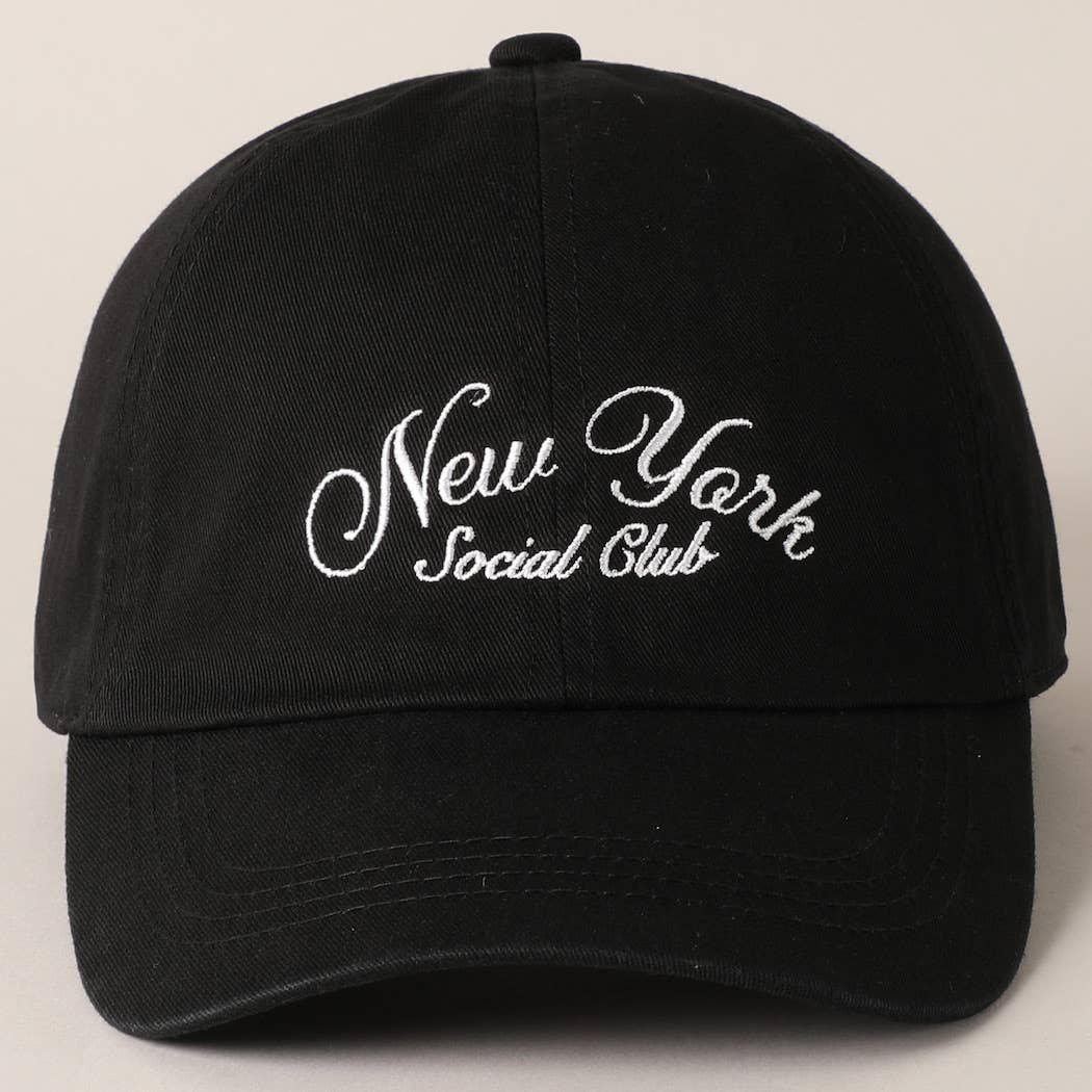 NY Social Club Baseball Hat