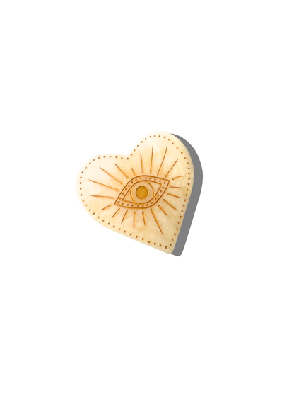 Celestial Heart Claw Hair Clip