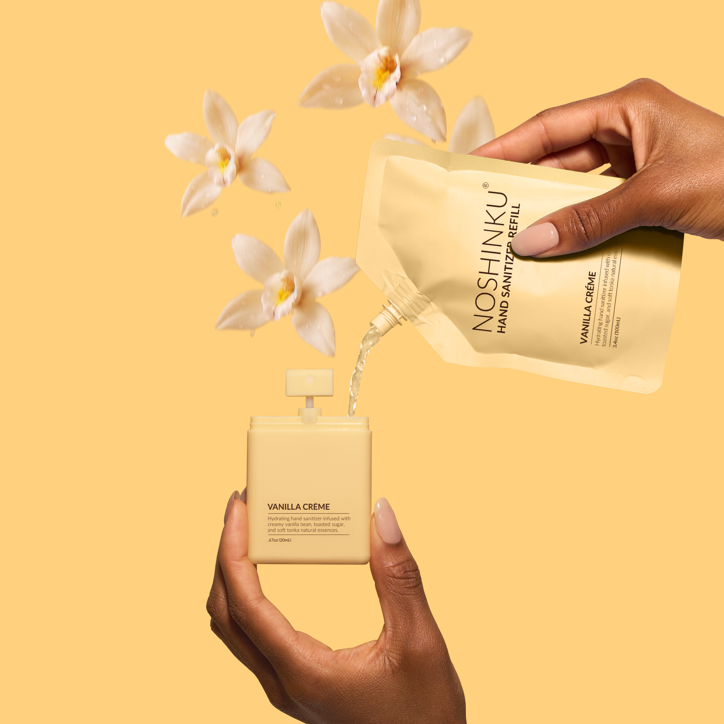 Hydrating Hand Sanitizer - Vanilla Créme