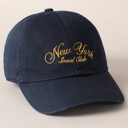 NY Social Club Baseball Hat