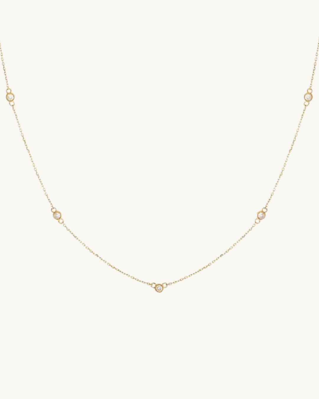 COLLIER DIAMANTS AU MÈTRE