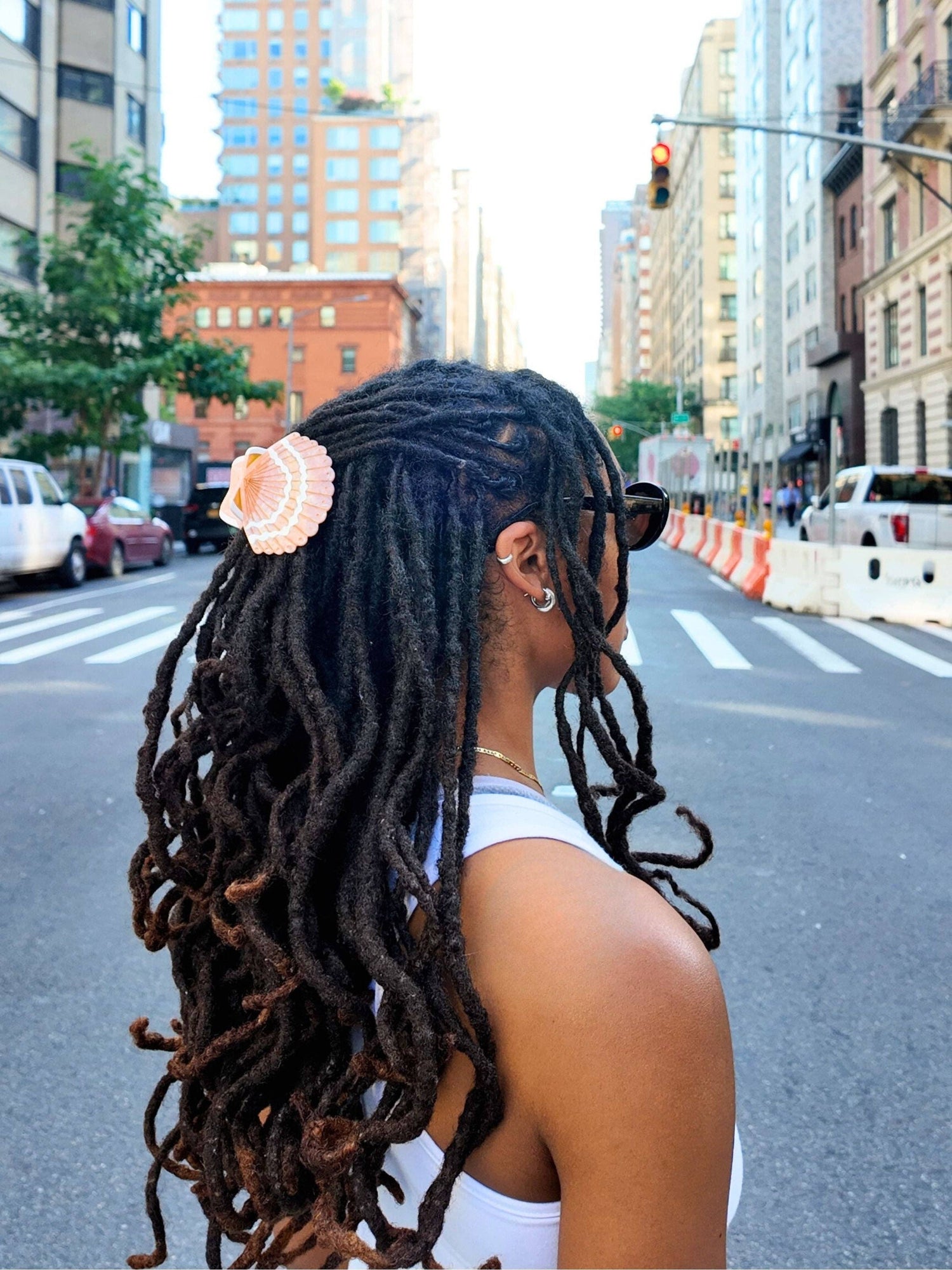 Seashell Claw Hair Clip