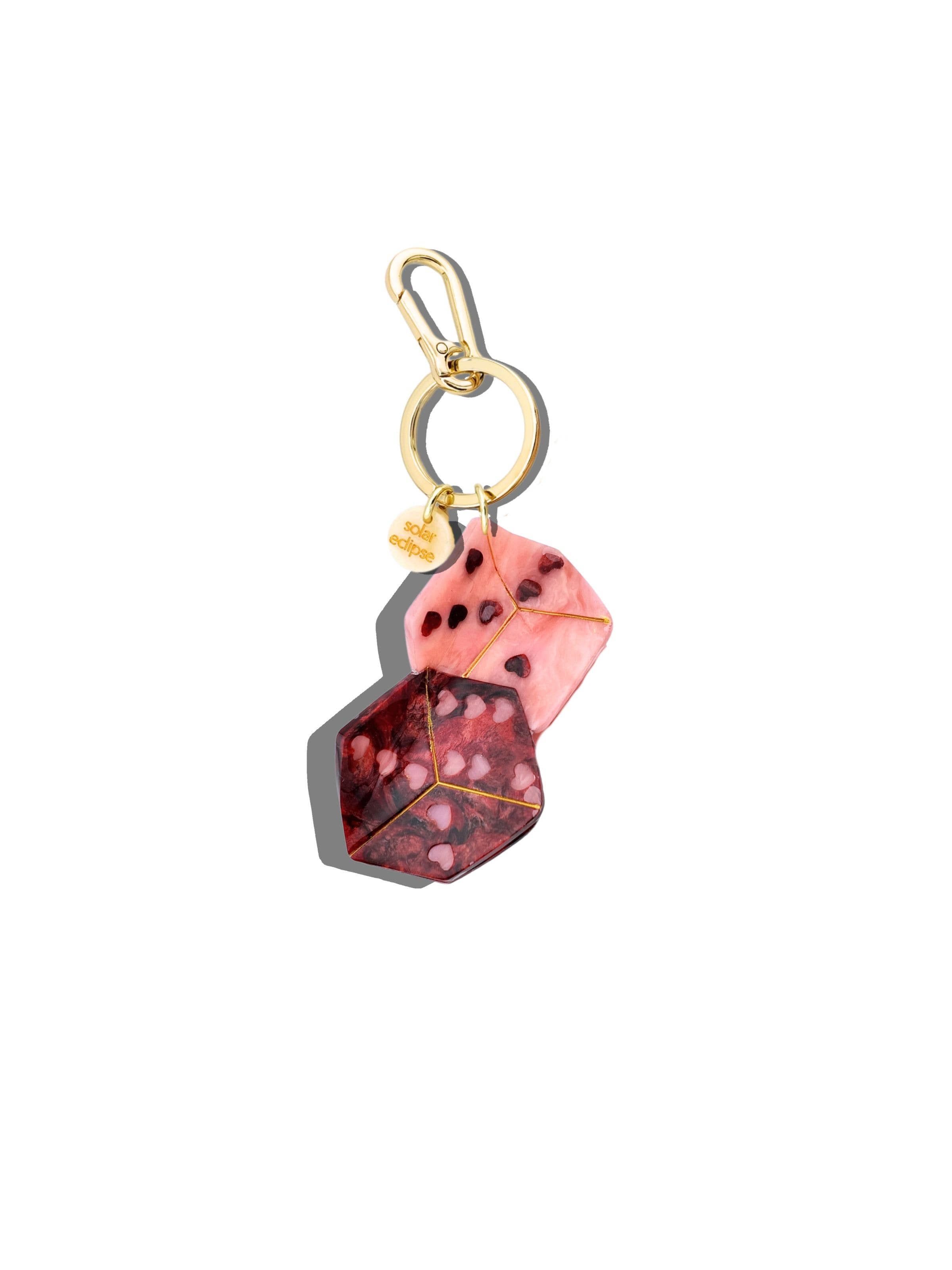 Lucky Dice Bag Charm + Keychain