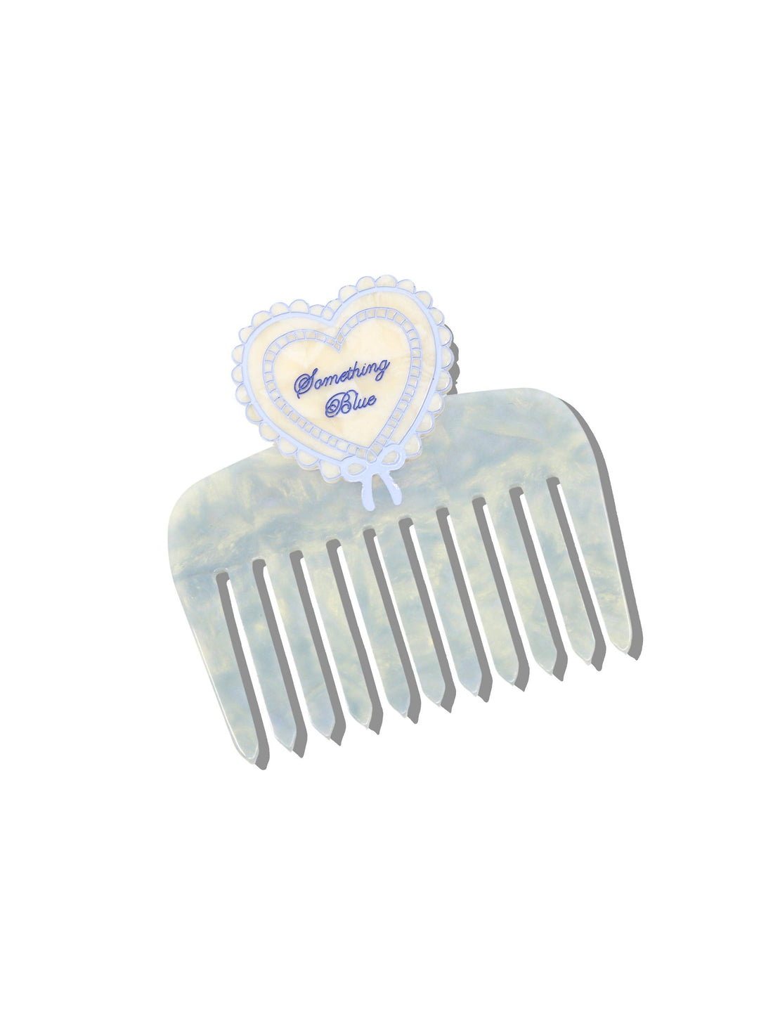 Something Blue Pocket Comb