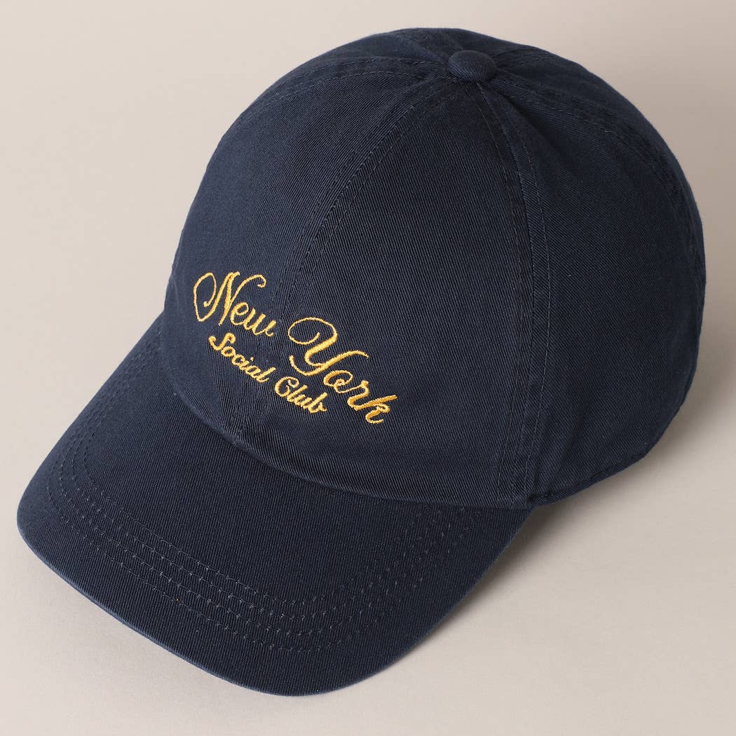 NY Social Club Baseball Hat