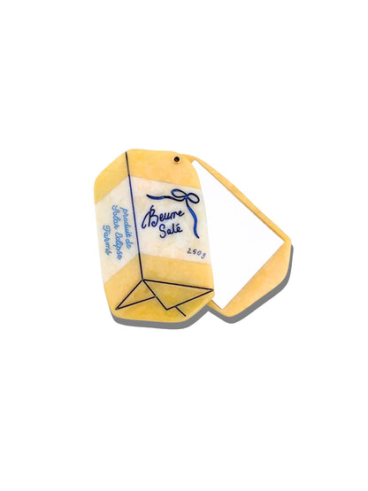French Butter Compact Mirror