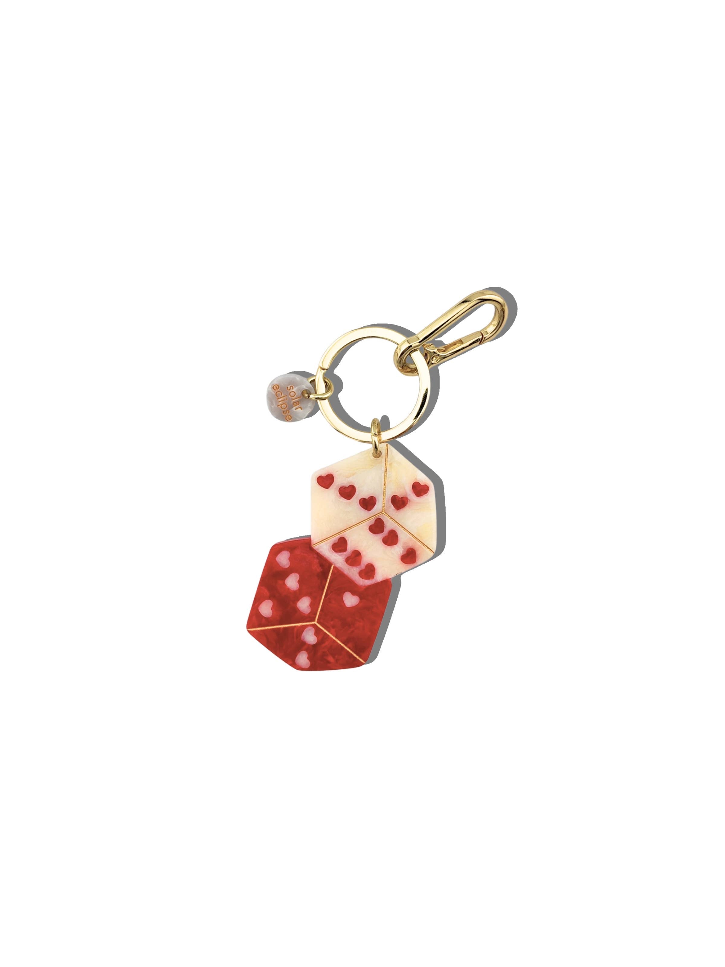 Lucky Dice Bag Charm + Keychain
