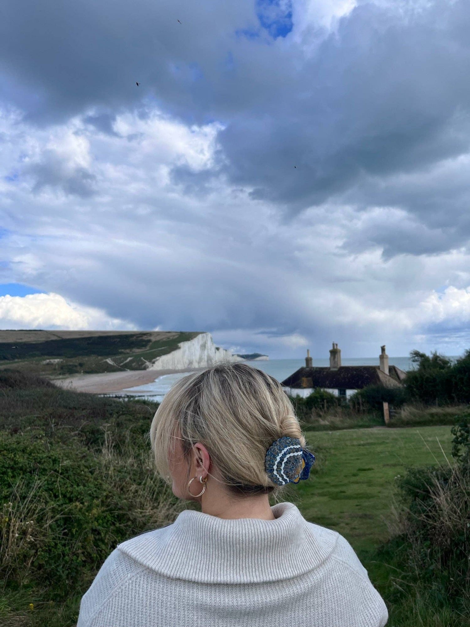 Seashell Claw Hair Clip