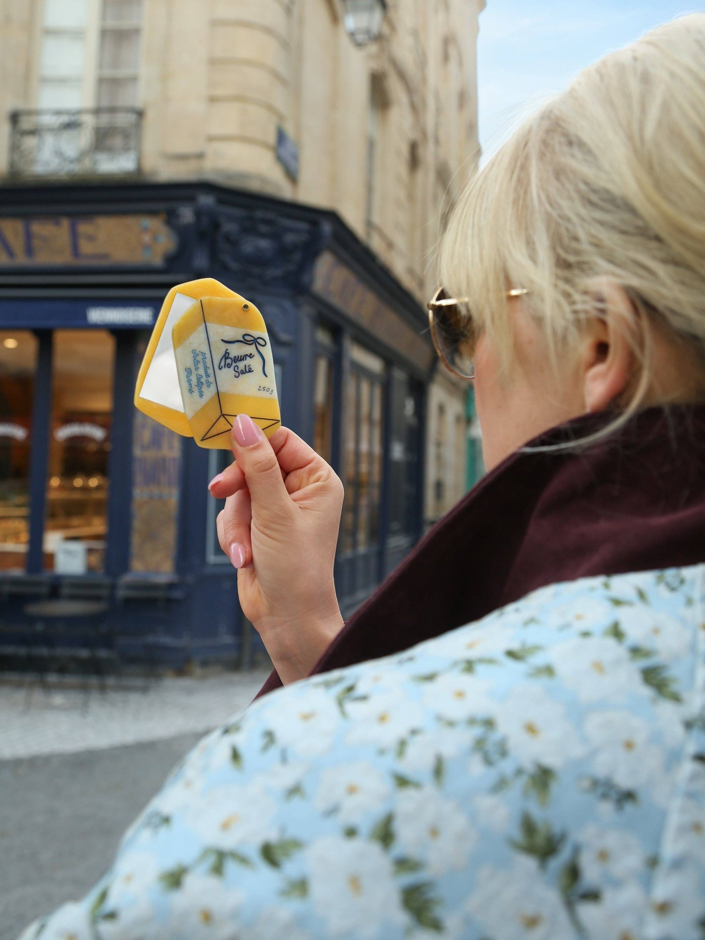 French Butter Compact Mirror