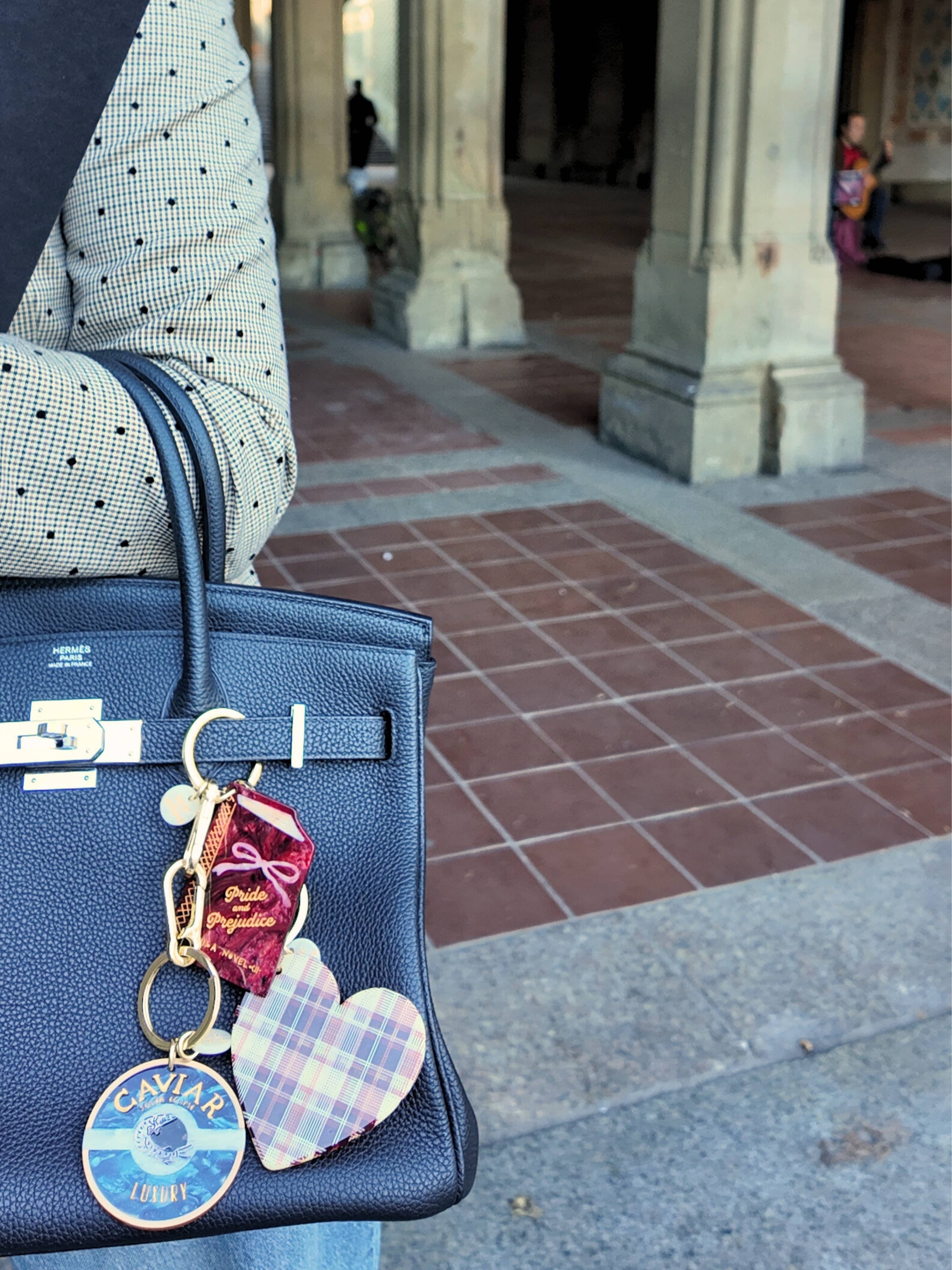 Caviar Bag Charm + Keychain