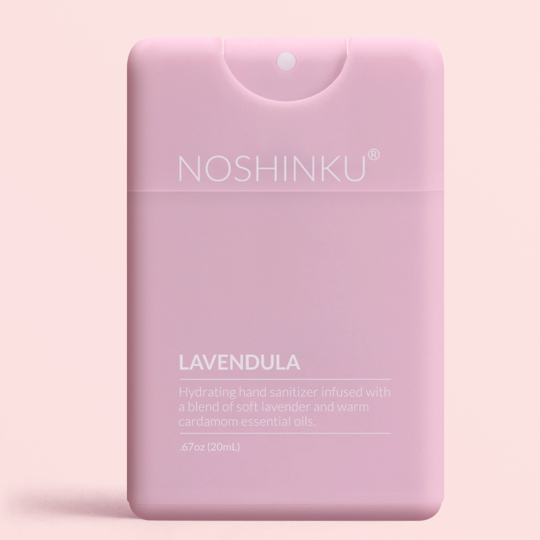 Désinfectant pour les mains de poche ultra-hydratant à la lavande, rechargeable