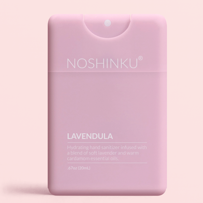 Désinfectant pour les mains de poche ultra-hydratant à la lavande, rechargeable