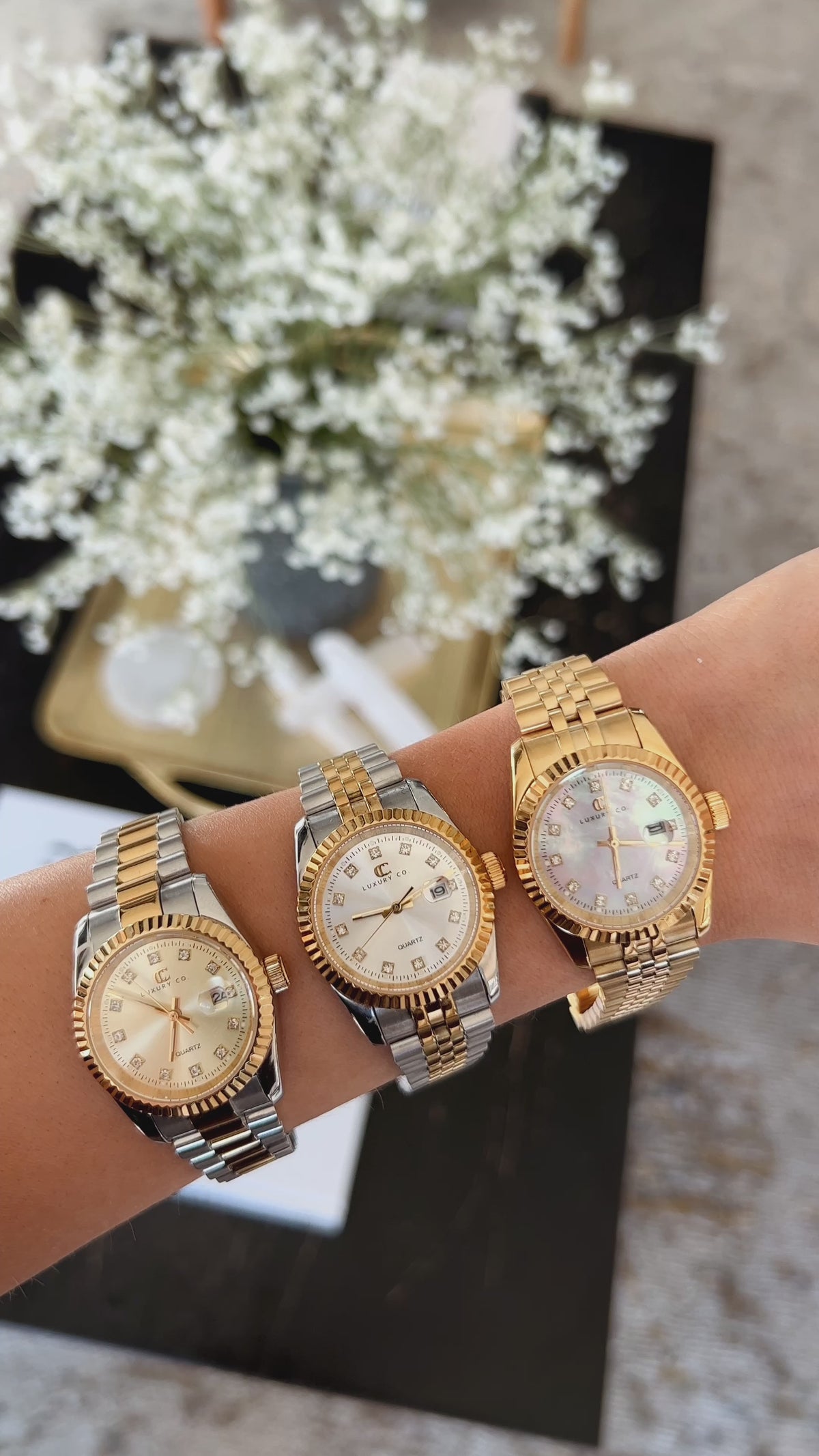 31MM TWO-TONE - PRESIDENT WATCH