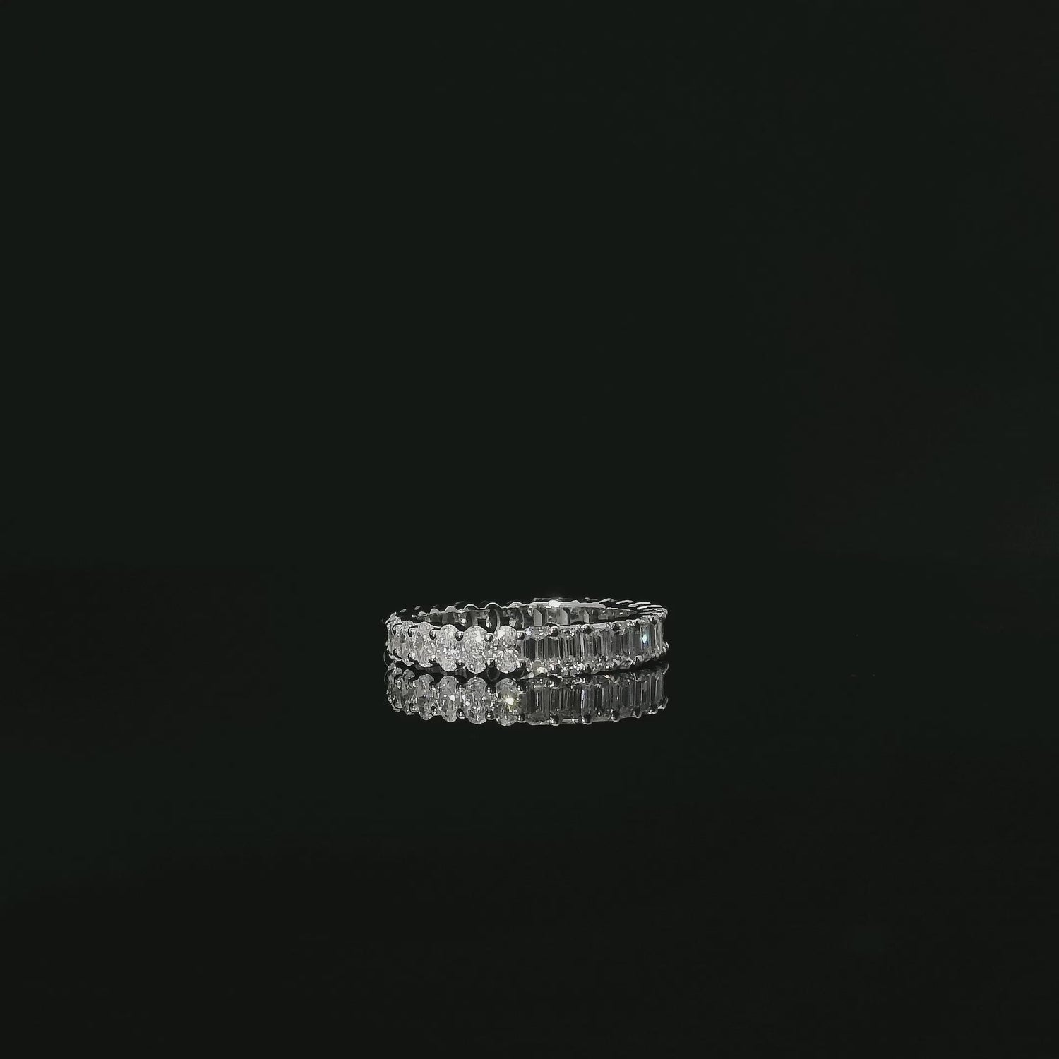 HARMONY - EMERALD &amp; OVAL LUXE RING