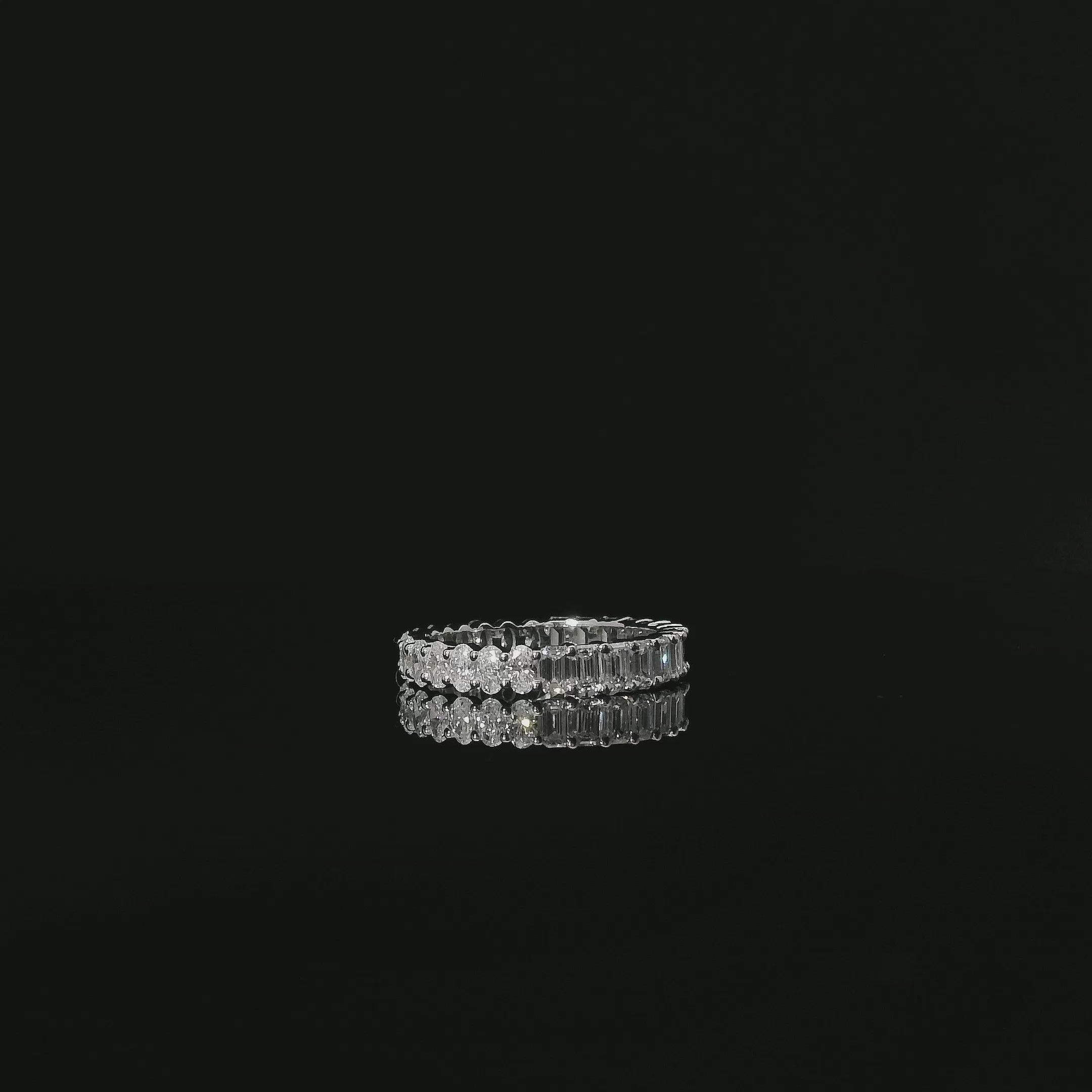 HARMONY - EMERALD &amp; OVAL LUXE RING