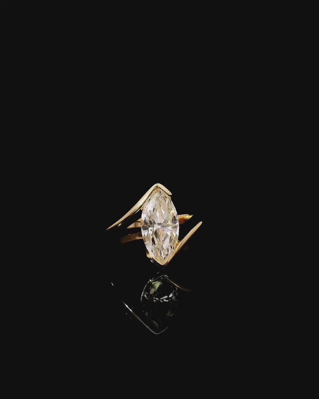 MAREN - MARQUISE WRAP LUXE RING
