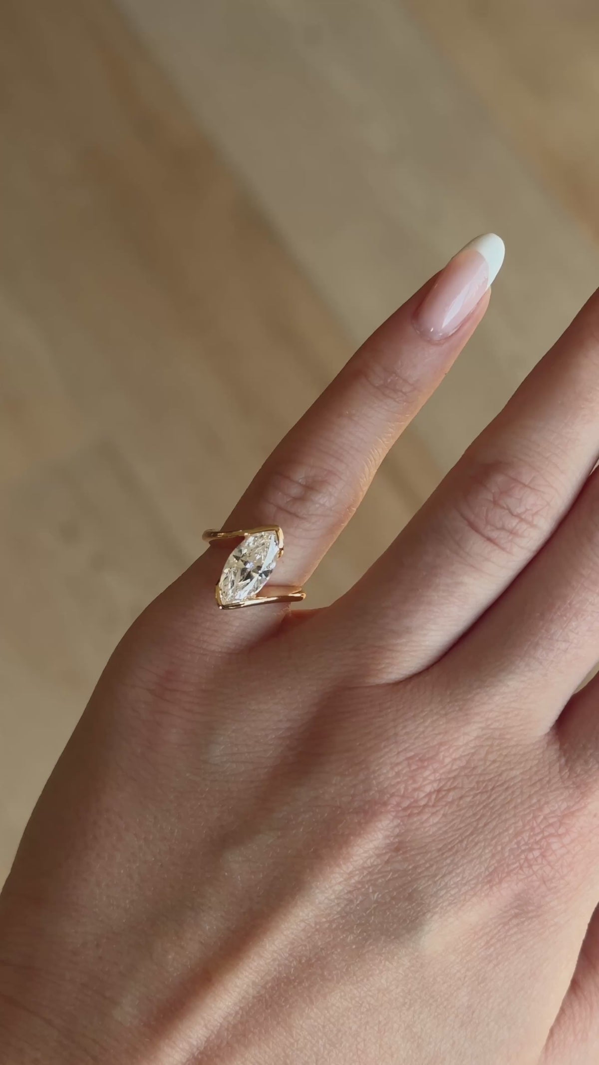 MAREN - MARQUISE WRAP LUXE RING
