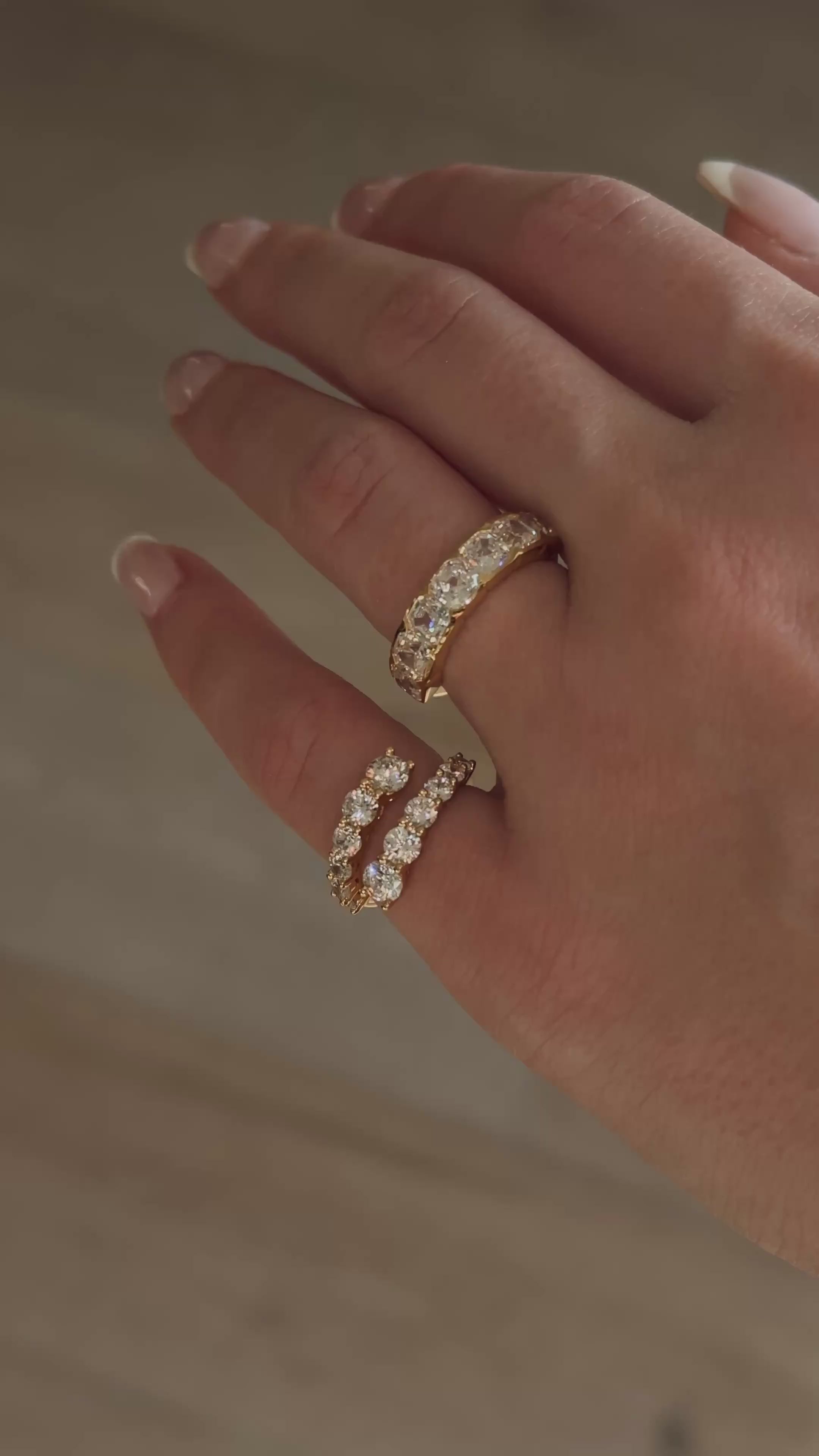 ASSCHER BEZEL LUXE RING