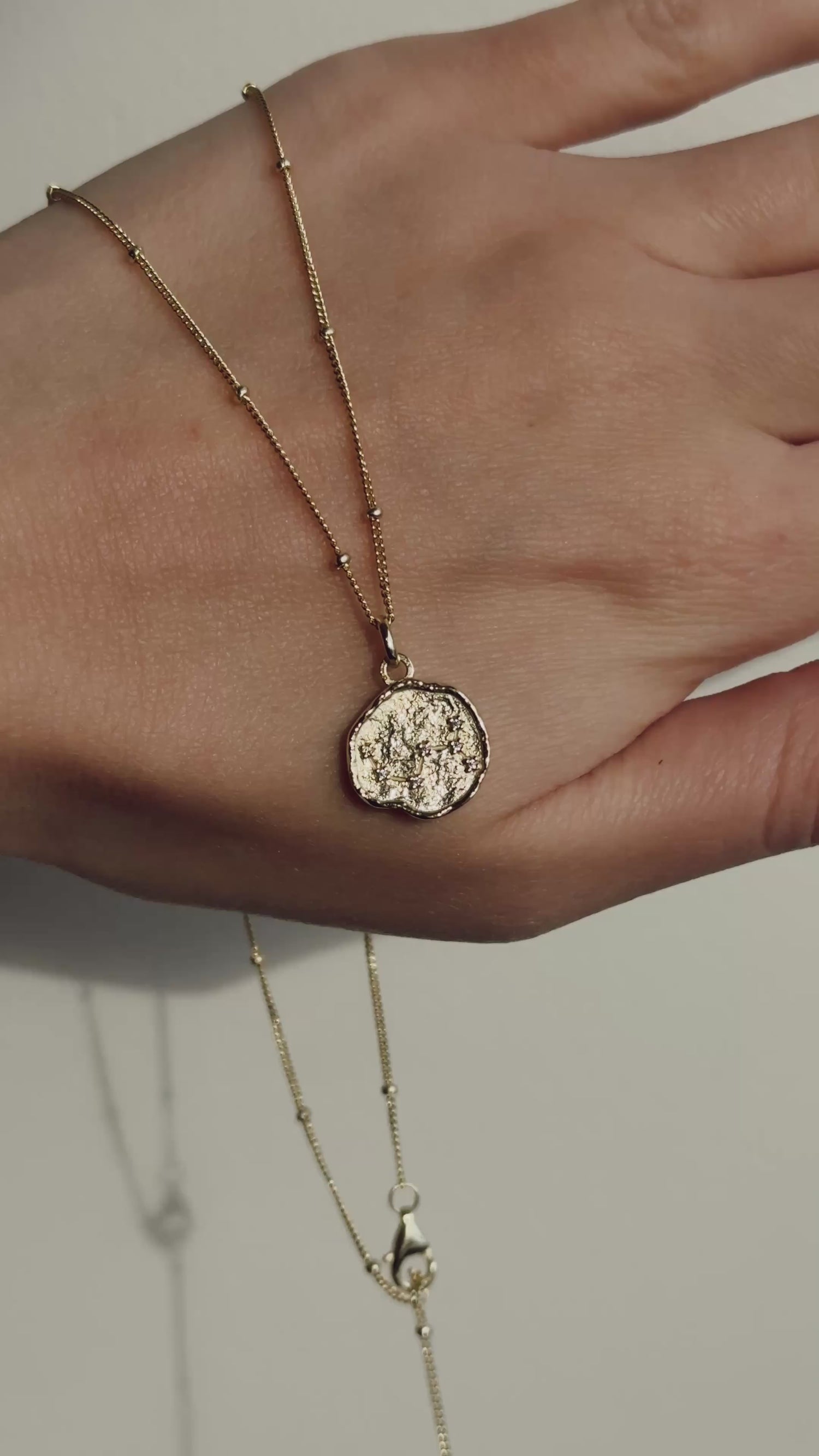 HOROSCOPE MEDALLION NECKLACE