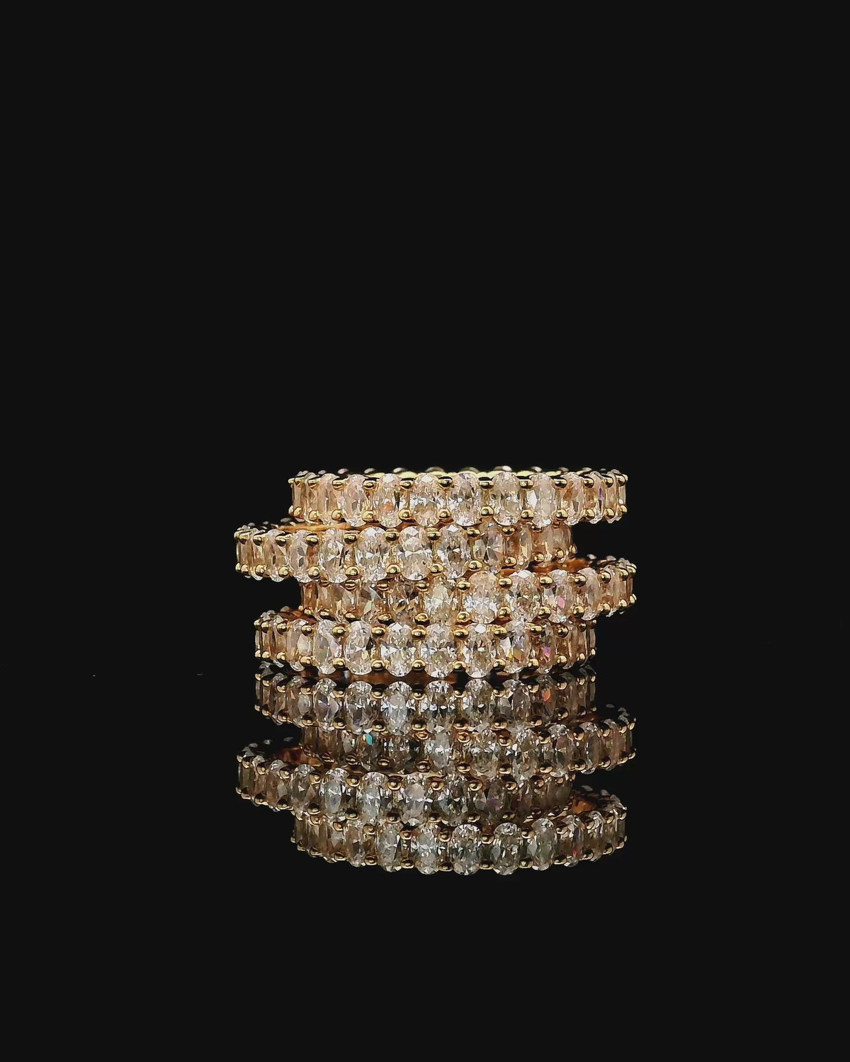 LUCIA - MICRO OVAL ETERNITY LUXE BAND