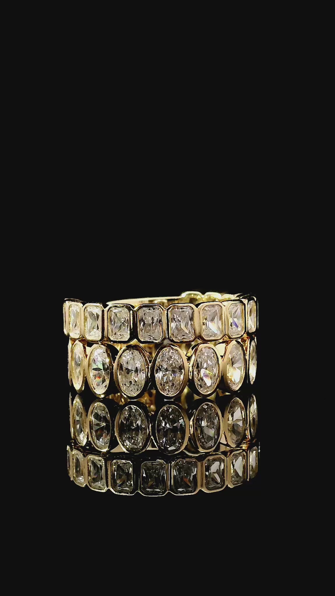 DAISY - OVAL BEZEL LUXE RING