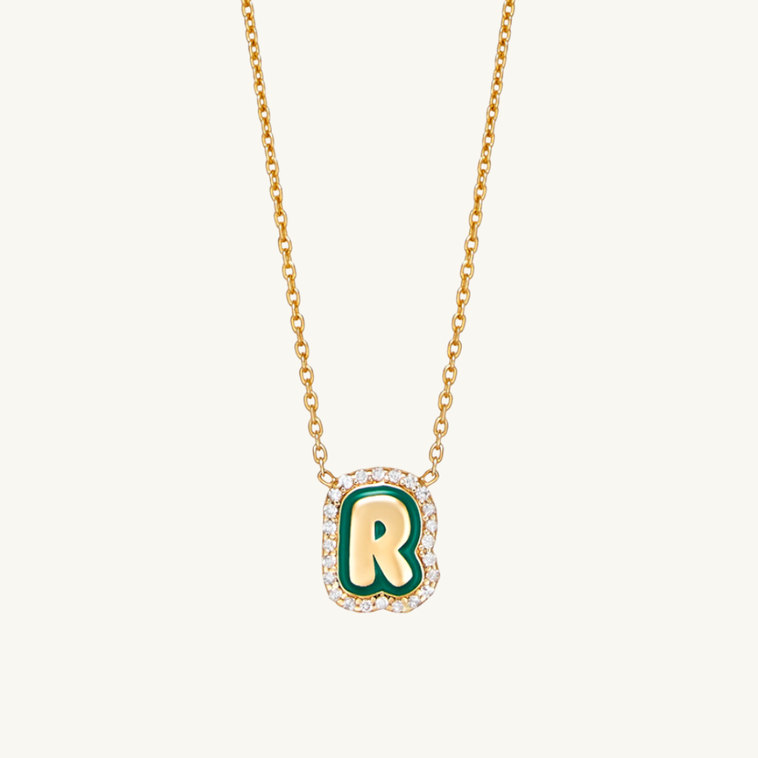COLLIER LETTRE BULLE