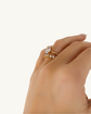 2.5ct OVAL CUT Luxe Ring
